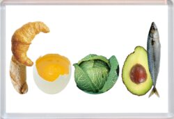 Food! - Jumbo Fridge Magnet Souvenir Gift Present