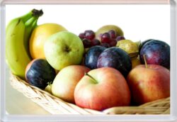Fruit Bowl - Jumbo Fridge Magnet Souvenir Gift Present