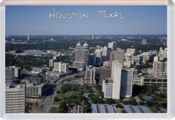 Houston - Texas - USA - Jumbo Fridge Magnet Souvenir Gift Present OE2