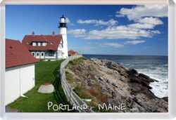 Portland - Maine - USA - Jumbo Fridge Magnet Souvenir Gift Present OE1