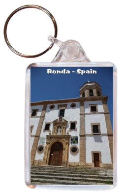 Ronda - Andalucia - Spain - Double Sided Large Keyring Key Fob Chain Ring Gift Present Souvenir F12