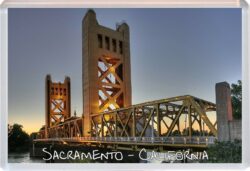 Sacramento - California - USA - Jumbo Fridge Magnet Souvenir Gift Present OE1