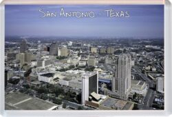 San Antonio - Texas - USA - Jumbo Fridge Magnet Souvenir Gift Present OE1