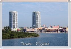Tampa - Florida - USA - Jumbo Fridge Magnet Souvenir Gift Present OE1