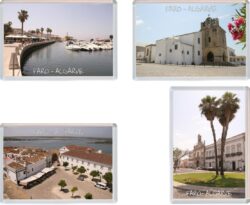 Faro - Algarve - Portugal - 4 PACK - Jumbo Fridge Magnet Souvenir Gift Present