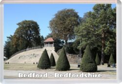 Bedford - Bedfordshire - Jumbo Fridge Magnet Souvenir Gift Present HH1