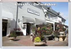 Bicester Village - Oxfordshire - Jumbo Fridge Magnet Souvenir Gift Present HH4
