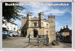 Buckingham - Buckinghamshire - Jumbo Fridge Magnet Souvenir Gift Present HH1