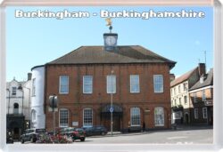 Buckingham - Buckinghamshire - Jumbo Fridge Magnet Souvenir Gift Present HH2