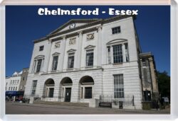 Chelmsford - Essex - Jumbo Fridge Magnet Souvenir Gift Present HH1