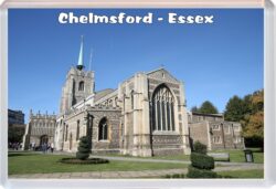 Chelmsford - Essex - Jumbo Fridge Magnet Souvenir Gift Present HH3