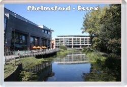 Chelmsford - Essex - Jumbo Fridge Magnet Souvenir Gift Present HH4