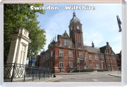 Swindon - Wiltshire - Jumbo Fridge Magnet Souvenir Gift Present HH2