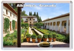 Alhambra - Granada - Spain - Jumbo Fridge Magnet Souvenir Gift Present 19S3