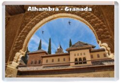 Alhambra - Granada - Spain - Jumbo Fridge Magnet Souvenir Gift Present 19S4
