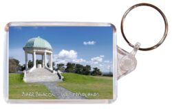Barr Beacon - West Midlands - Double Sided Large Keyring Key Fob Chain Ring Gift Present Souvenir E1