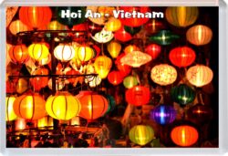 Hoi An - Vietnam - Jumbo Fridge Magnet Souvenir Gift Present 19AT4