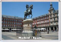 Madrid - Spain - Jumbo Fridge Magnet Souvenir Gift Present 19S6