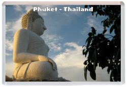 Phuket - Thailand - Jumbo Fridge Magnet Souvenir Gift Present 19AT4