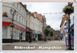 Aldershot - Hampshire - Jumbo Fridge Magnet Souvenir Gift Present 19S3