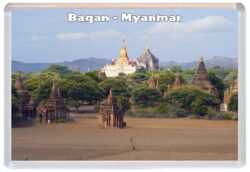 Bagan - Myanmar - Jumbo Fridge Magnet Souvenir Gift Present 19M4