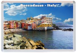 Boccadasse - Italy - Jumbo Fridge Magnet Souvenir Gift Present 19IT1