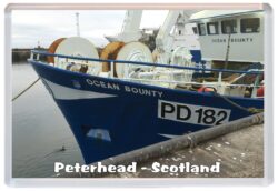 Peterhead - Scotland - Jumbo Fridge Magnet Souvenir Gift Present 19S1