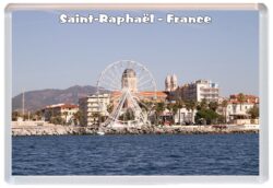 Saint-Raphael - France - Jumbo Fridge Magnet Souvenir Gift Present 19S2