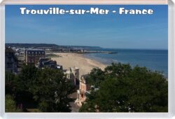 Trouville-sur-Mer - France - Jumbo Fridge Magnet Souvenir Gift Present 19S1