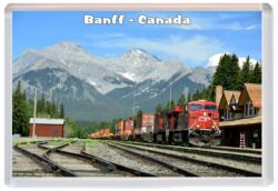 Banff - Canada - Jumbo Fridge Magnet Souvenir Gift Present 19C2
