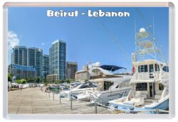Beirut - Lebanon - Jumbo Fridge Magnet Souvenir Gift Present 19M1