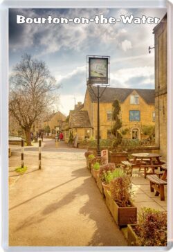 Bourton-on-the-Water - Cotswolds - Jumbo Fridge Magnet Souvenir Gift Present 19S1