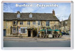 Burfold - Cotswolds - Jumbo Fridge Magnet Souvenir Gift Present 19S1