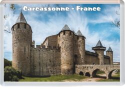 Carcassonne - France - Jumbo Fridge Magnet Souvenir Gift Present 19S2