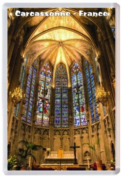 Carcassonne - France - Jumbo Fridge Magnet Souvenir Gift Present 19S5