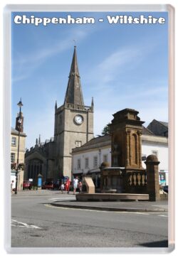 Chippenham - Wiltshire - Jumbo Fridge Magnet Souvenir Gift Present 19S2