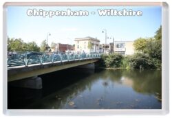 Chippenham - Wiltshire - Jumbo Fridge Magnet Souvenir Gift Present 19S3