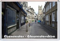 Cirencester - Gloucestershire - Jumbo Fridge Magnet Souvenir Gift Present 19S2