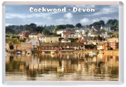 Cockwood - Devon - Jumbo Fridge Magnet Souvenir Gift Present 19S1