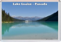Lake Louise - Canada - Jumbo Fridge Magnet Souvenir Gift Present 19C2