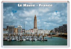 Le Havre - France - Jumbo Fridge Magnet Souvenir Gift Present 19S2