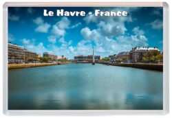 Le Havre - France - Jumbo Fridge Magnet Souvenir Gift Present 19S3