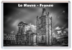 Le Havre - France - Jumbo Fridge Magnet Souvenir Gift Present 19S5