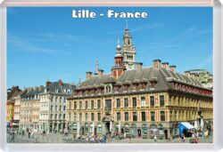 Lille - France - Jumbo Fridge Magnet Souvenir Gift Present 19S10