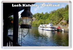 Loch Katrine - Scotland - Jumbo Fridge Magnet Souvenir Gift Present 19S1
