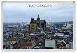 Metz - France - Jumbo Fridge Magnet Souvenir Gift Present 19S3