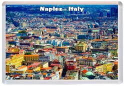 Naples - Italy - Jumbo Fridge Magnet Souvenir Gift Present 19IT5