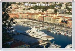 Nice - France - Jumbo Fridge Magnet Souvenir Gift Present 19S7