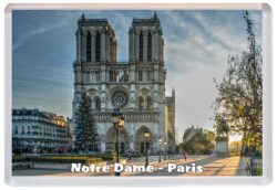 Notre Dame - Paris - France - Jumbo Fridge Magnet Souvenir Gift Present 19S3
