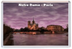 Notre Dame - Paris - France - Jumbo Fridge Magnet Souvenir Gift Present 19S4